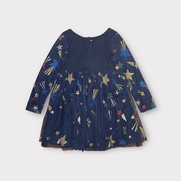 Billieblush Other - Billieblush Glitter Tulle Long Sleeve Dress